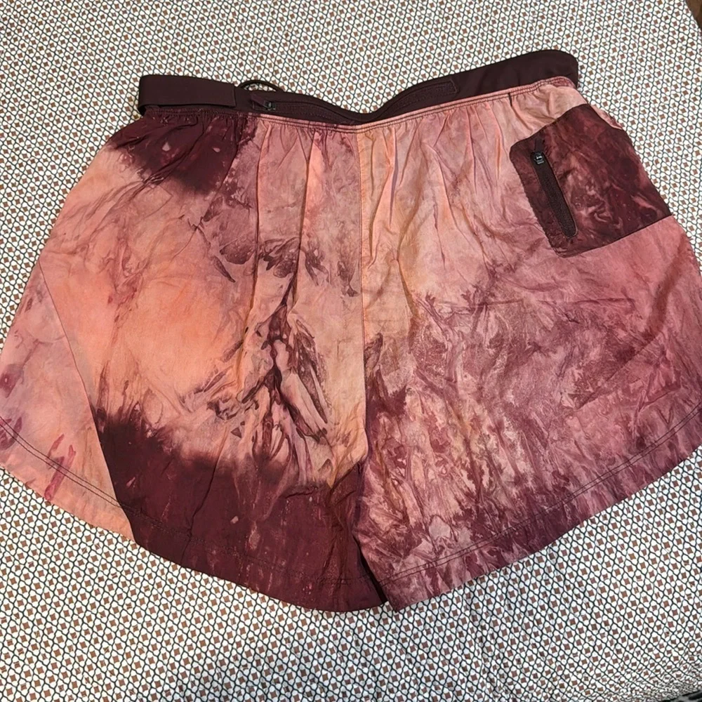 Nike Trail Women's Pink Tie-Dye Athletic Shorts
